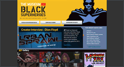Desktop Screenshot of blacksuperhero.com